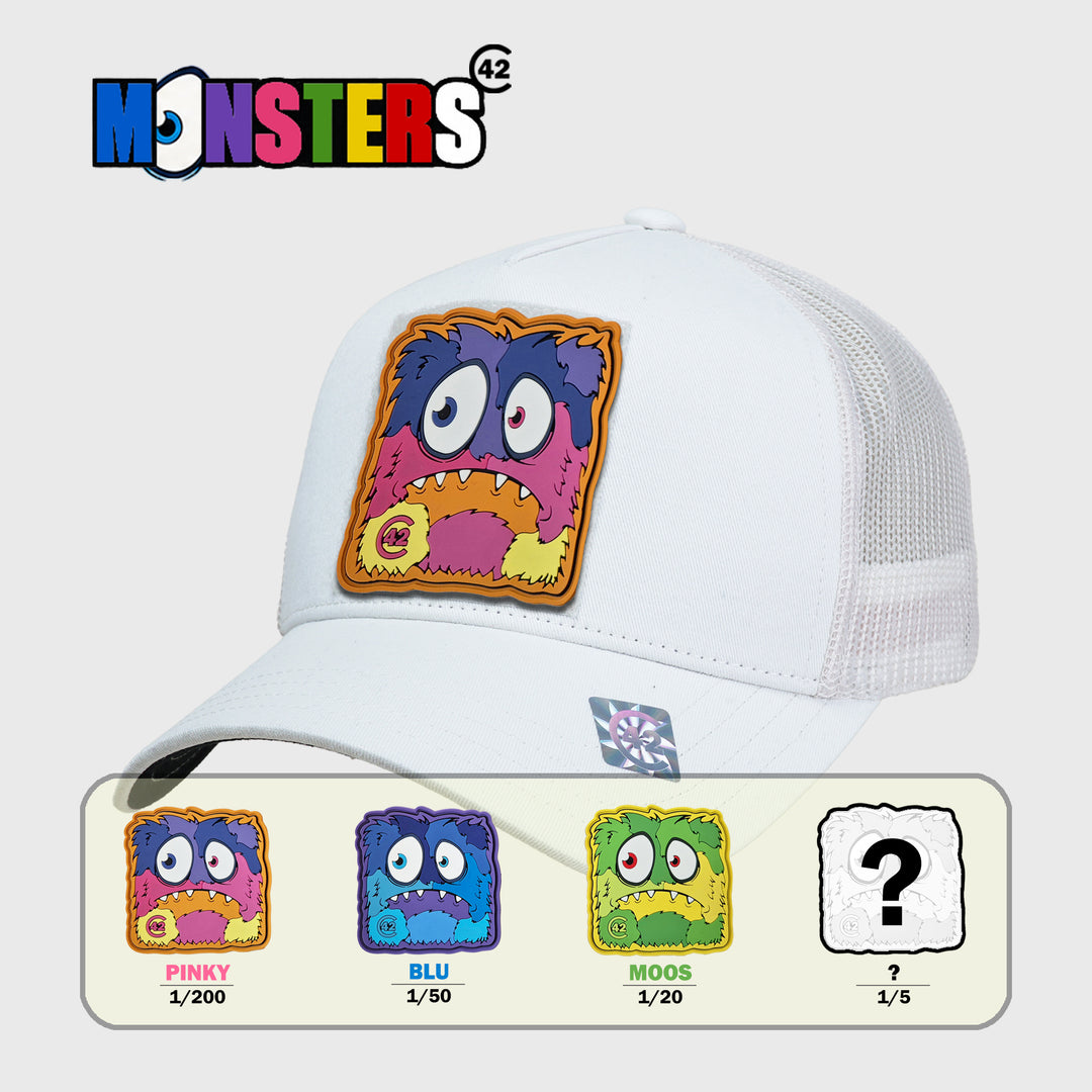 C42 Trucker Cap Beige mit Patch C42 MONSTERS (Blind Pack)