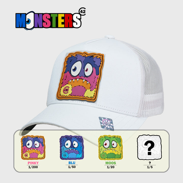C42 Trucker Cap Beige mit Patch C42 MONSTERS (Blind Pack)