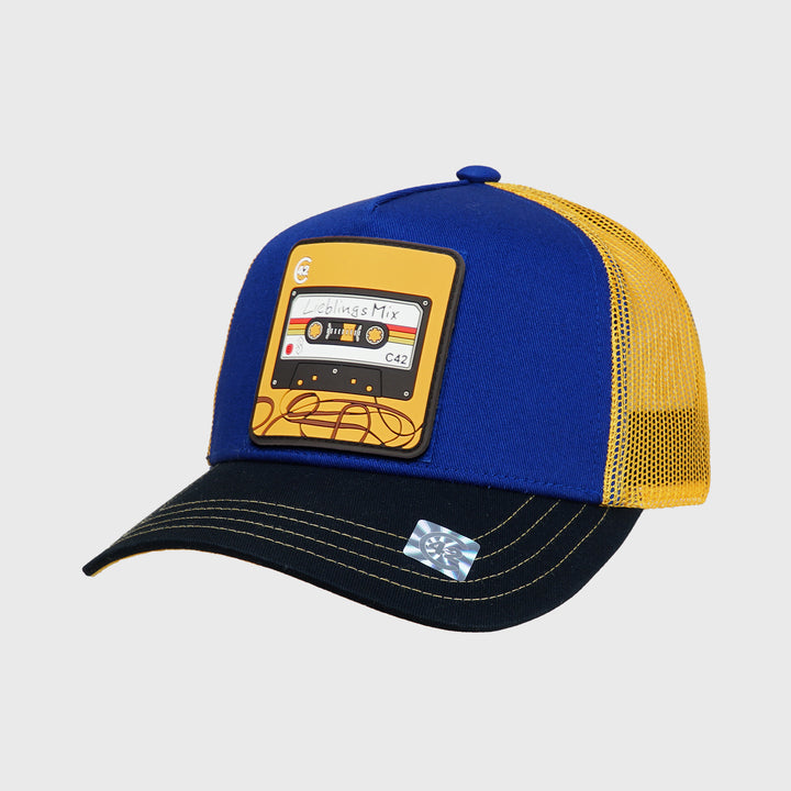 C42 Trucker Cap Black with ZEBRA Patch