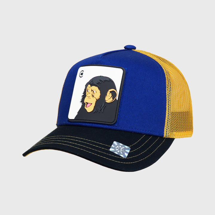 C42 Trucker Cap Black with ZEBRA Patch