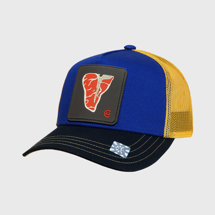 C42 Trucker Cap Black with ZEBRA Patch