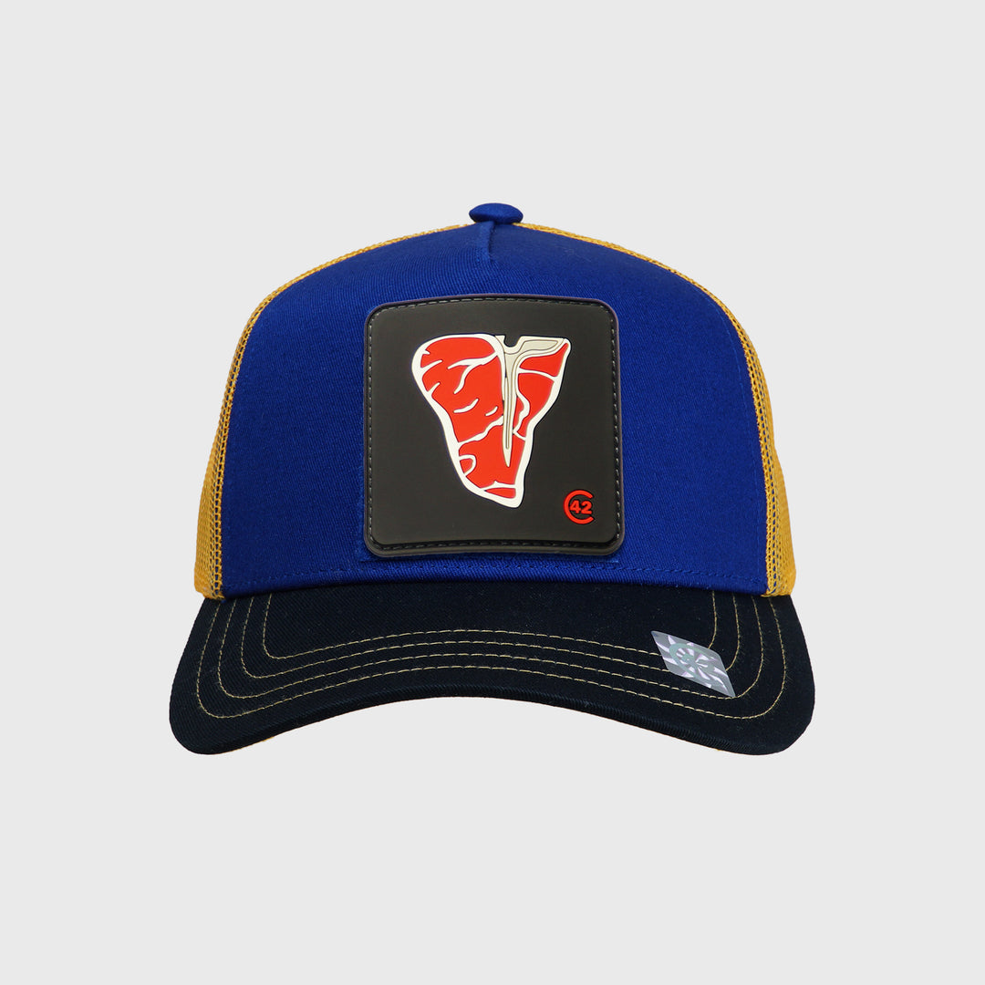 C42 Trucker Cap Black with ZEBRA Patch