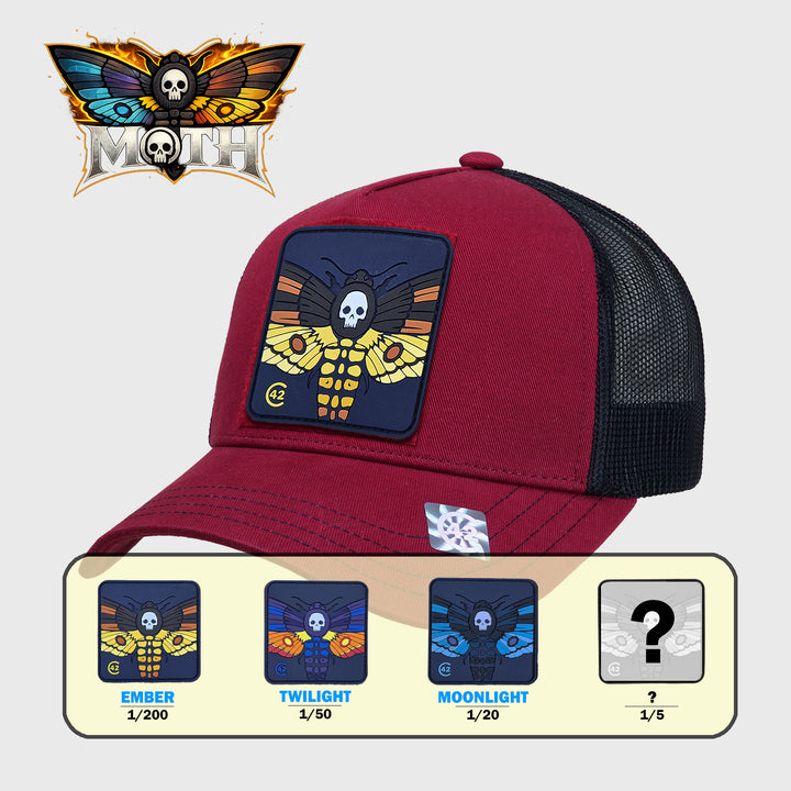 C42 Trucker Cap Beige with ZEBRA Patch