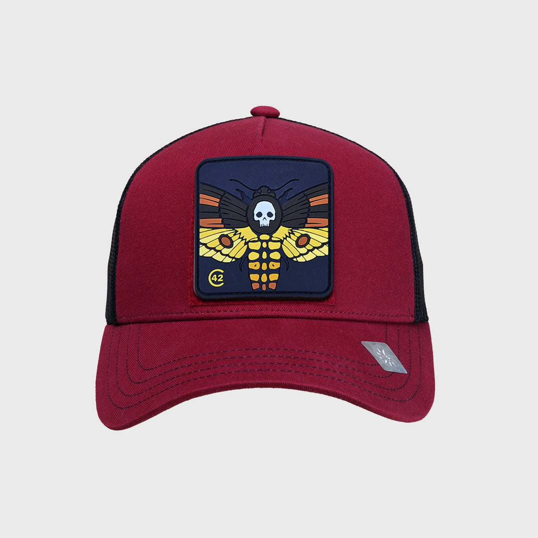 C42 Trucker Cap Beige with ZEBRA Patch