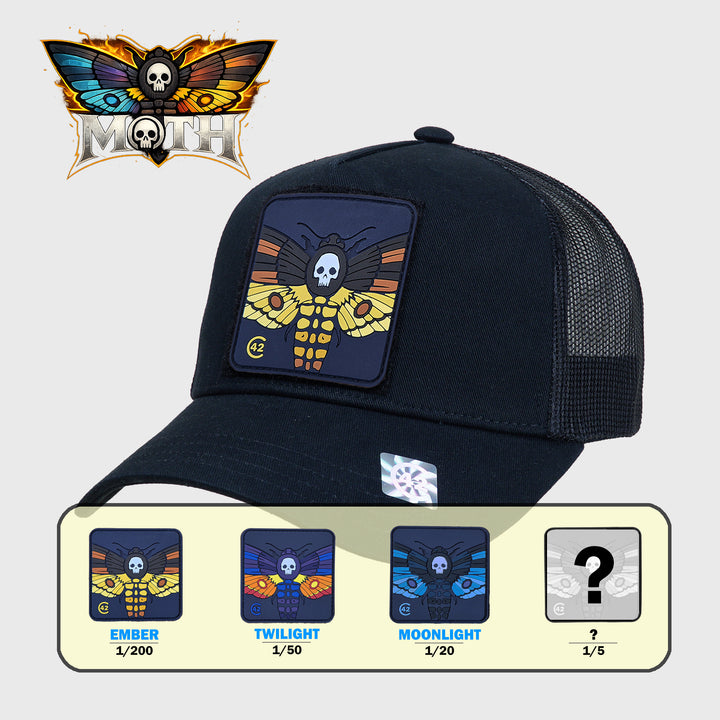 C42 Trucker Cap Beige with ZEBRA Patch
