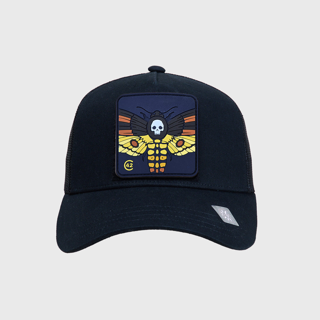 C42 Trucker Cap Beige with ZEBRA Patch