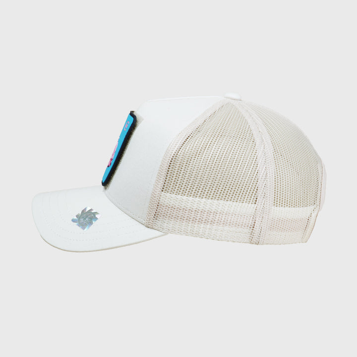 C42 Trucker Cap Beige mit Patch Flamingo