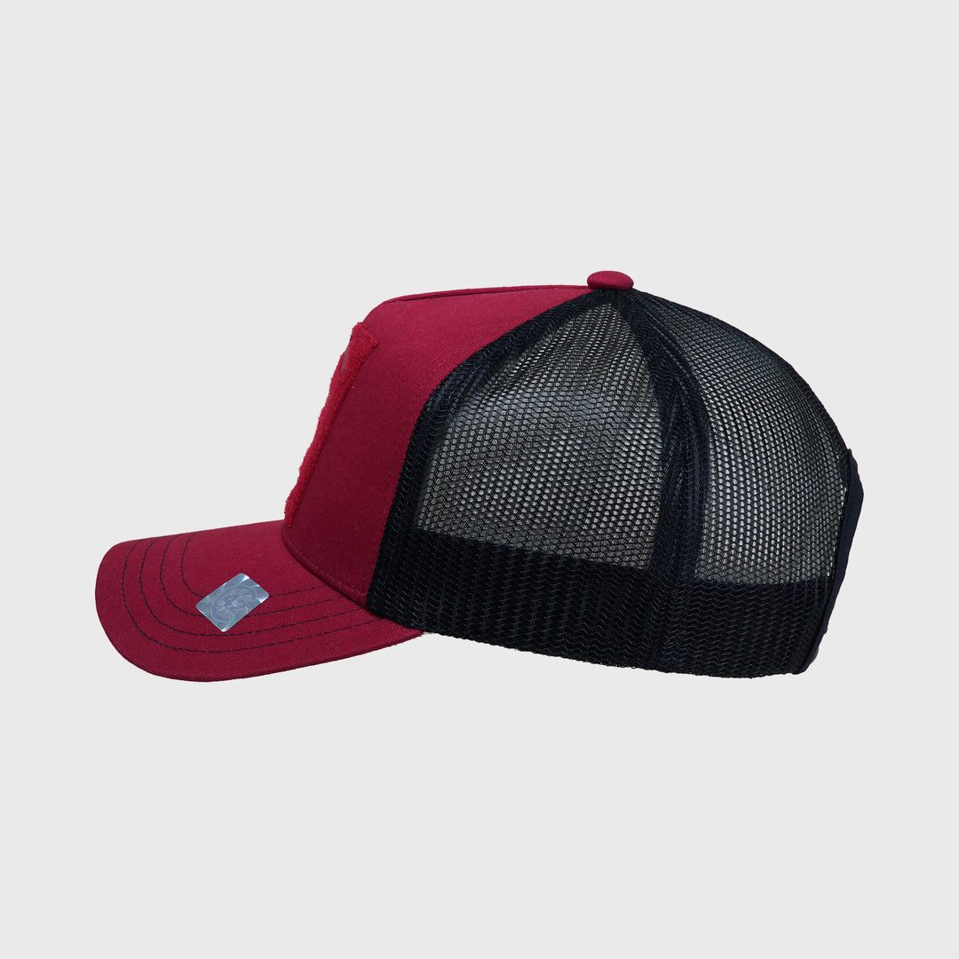C42 Trucker Cap Beige with ZEBRA Patch