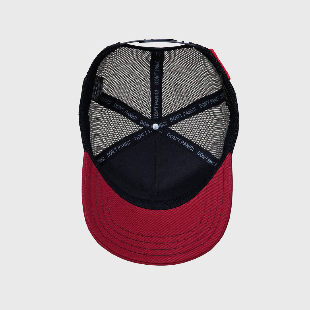 C42 Trucker Cap Beige with ZEBRA Patch