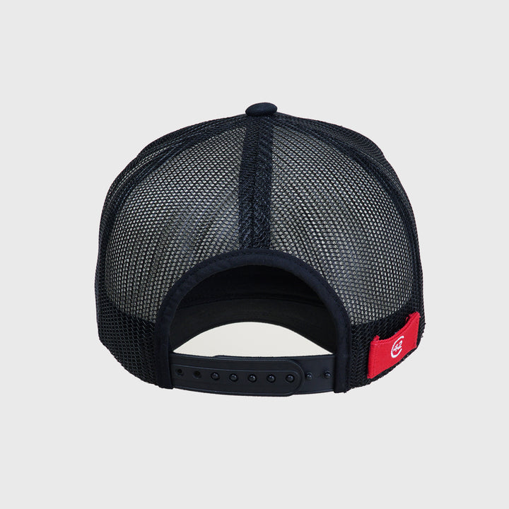 C42 Trucker Cap Beige with ZEBRA Patch