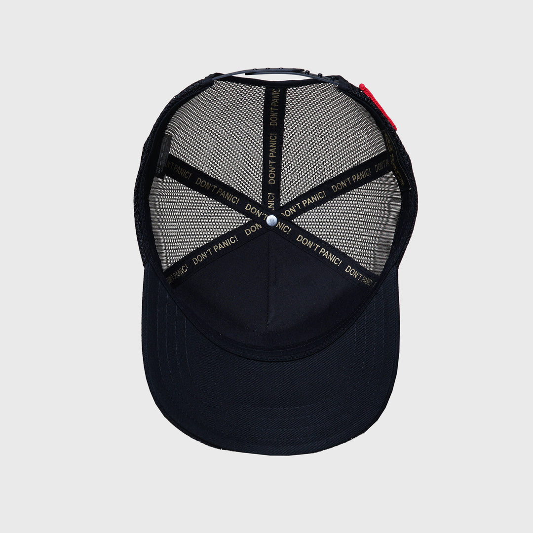 C42 Trucker Cap Beige with ZEBRA Patch